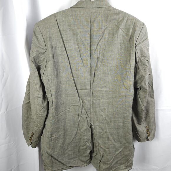 Lauren Ralph Lauren Mens 48L Gray Wool 2-Button Sports Coat Blazer Suit - Picture 2 of 11